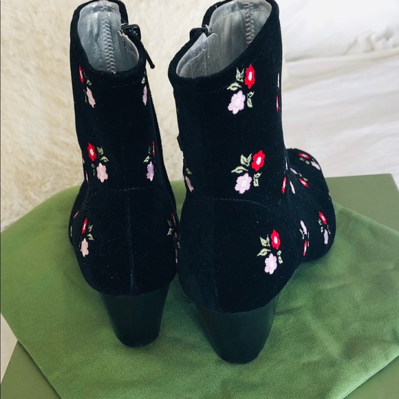 SOLD NWT Alexa Chung Beatnik Embroidered Boot - Picture 6 of 8
